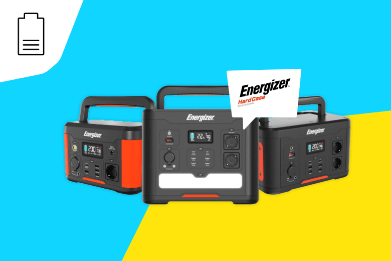 Mobile power with portable batteries from Energizer Hard Case Professional